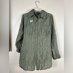 Unique stretchy 1x 29@ length. 20” p2p green great preowned condition no flaw